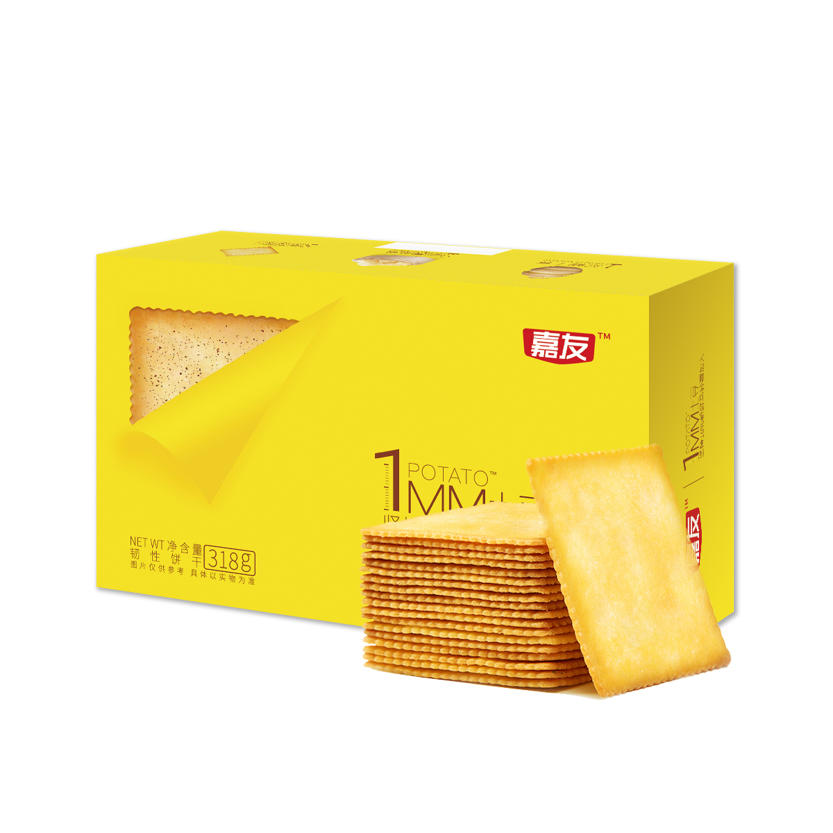 嘉友1MM魅力黑胡椒土豆餅干
