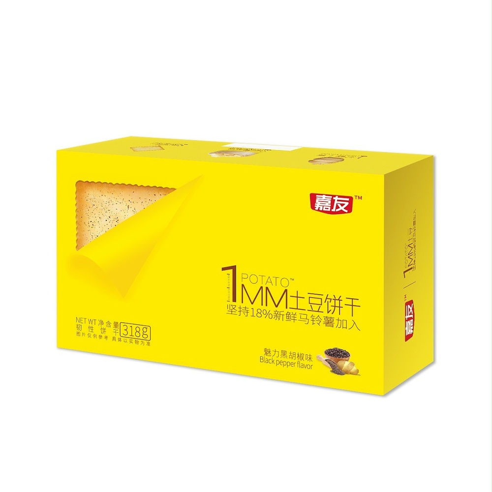 嘉友1MM魅力黑胡椒土豆餅干