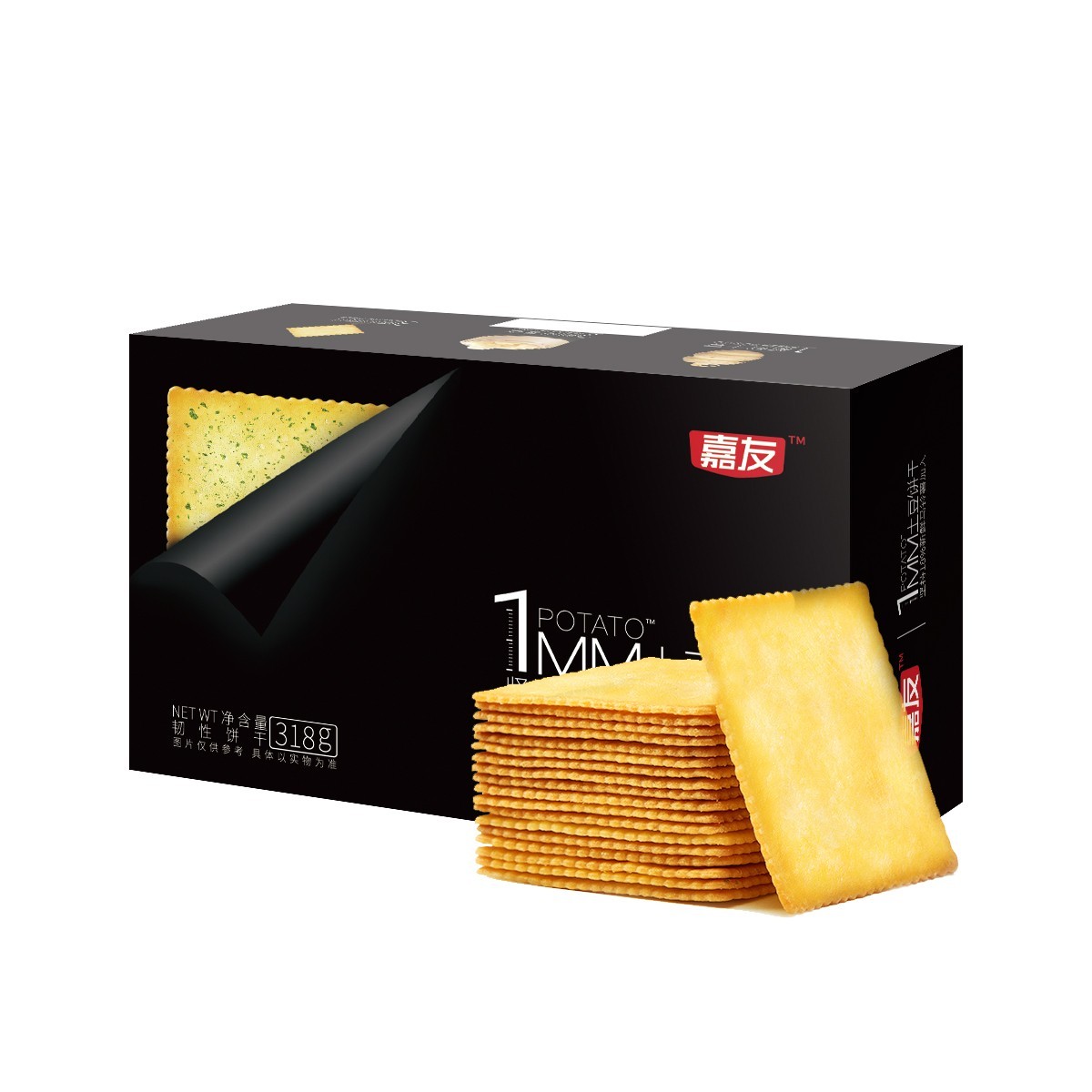 嘉友1MM日式醬油味土豆餅干
