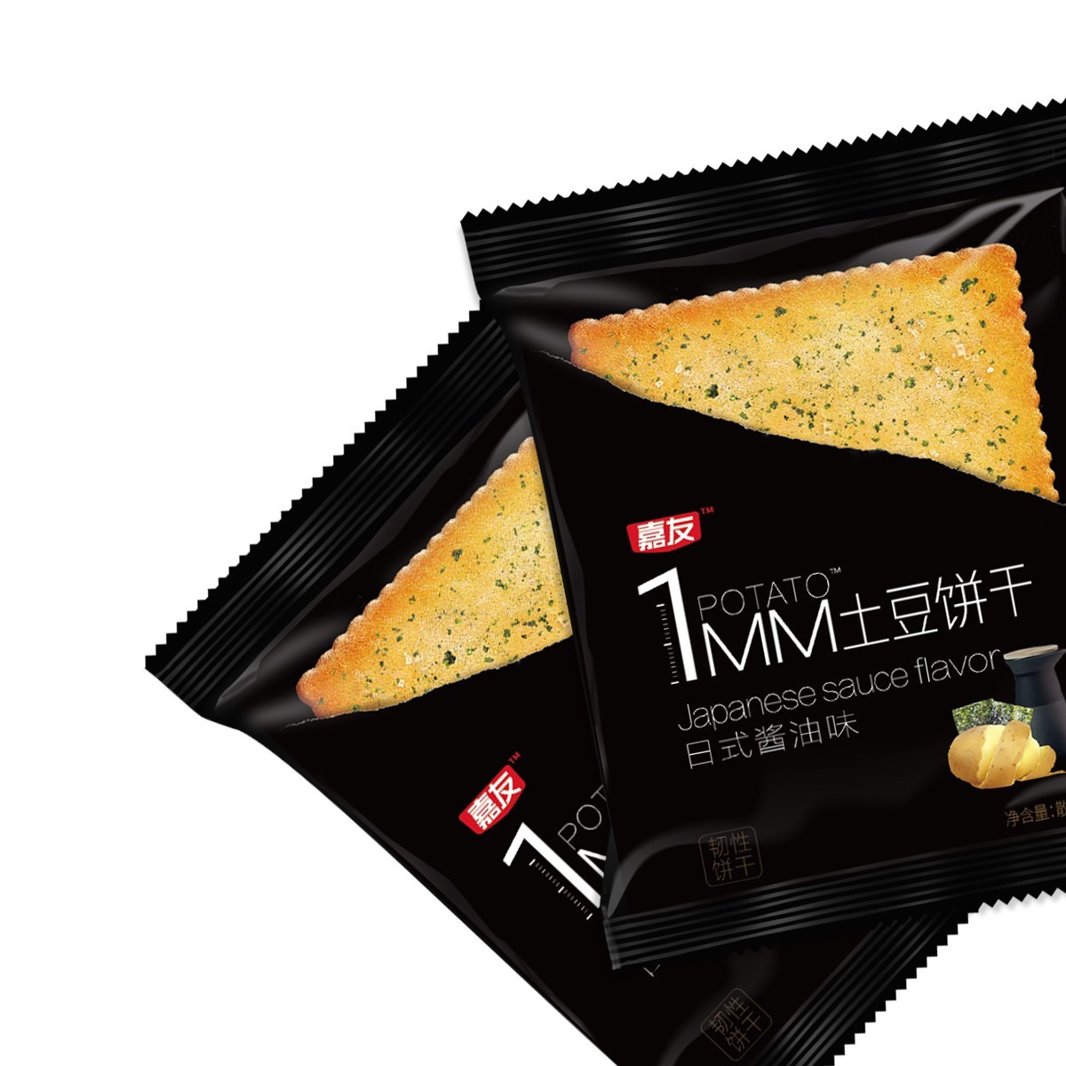 嘉友1MM日式醬油味土豆餅干