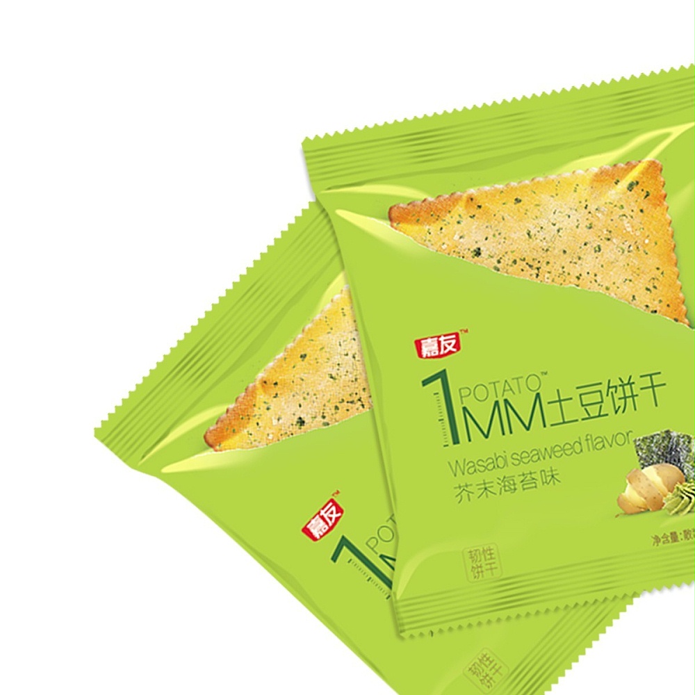 嘉友1MM芥末海苔味土豆餅干