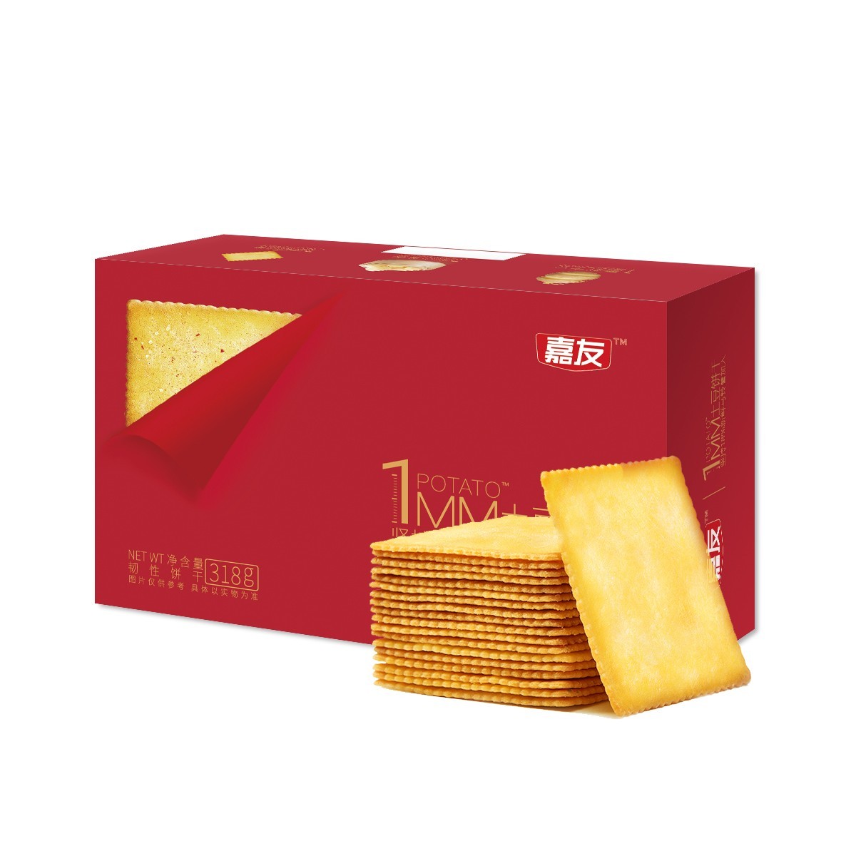 嘉友1MM海派燒烤味土豆餅干