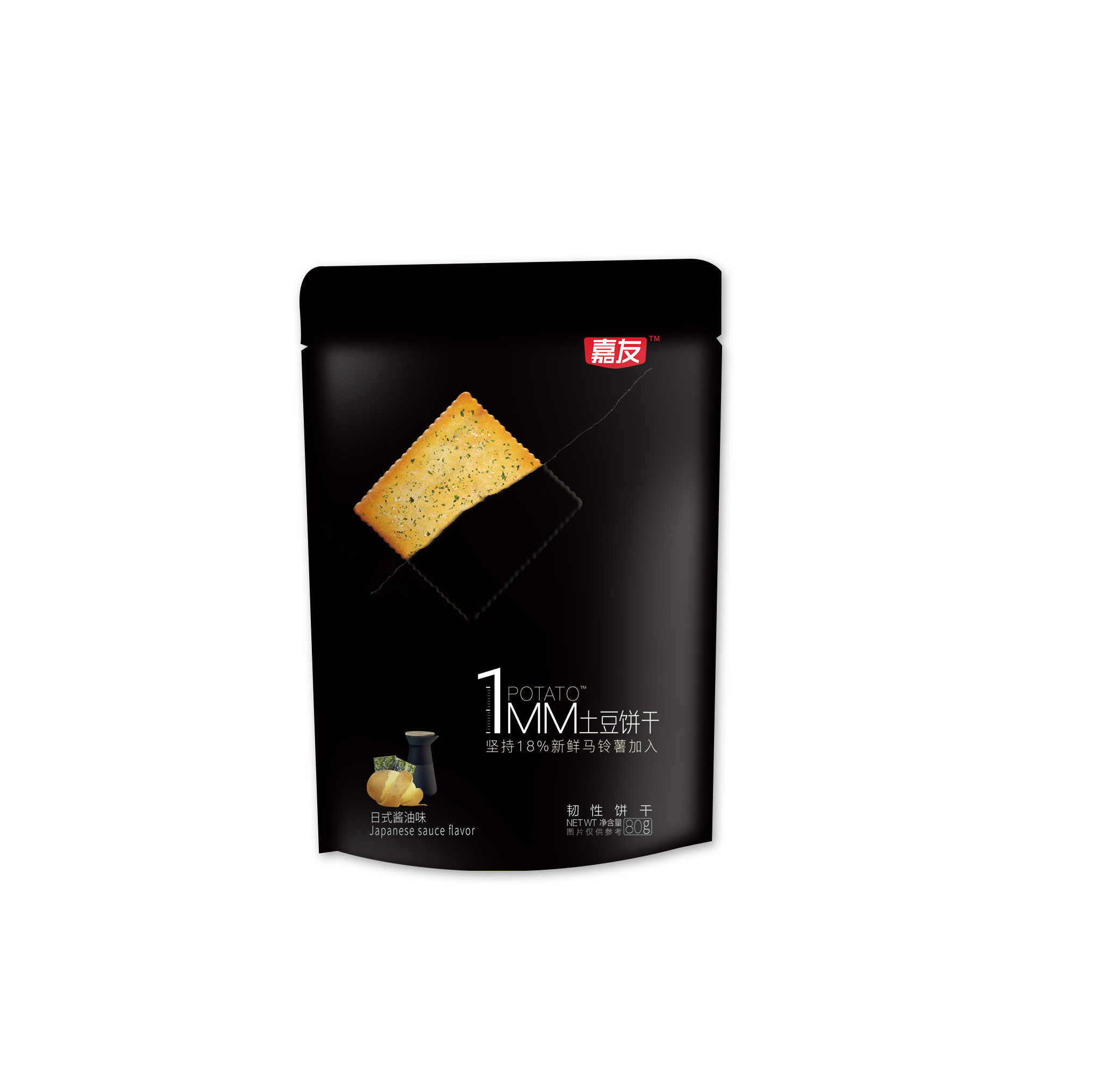 嘉友1MM土豆餅干80g合集