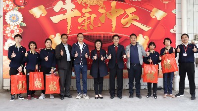 心系職工送溫暖，新春慰問暖人心