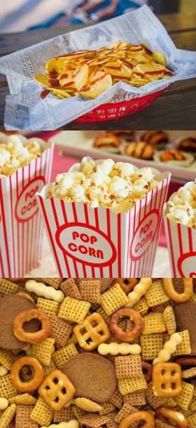 餅干、蛋糕、薯條