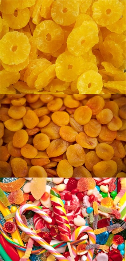 蜜餞、糖果、果脯