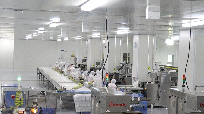 嘉友食品生產(chǎn)車間