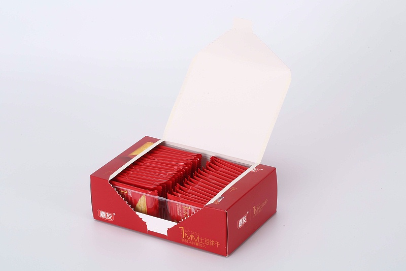 【嘉友1MM土豆餅干燒烤味/醬油味】像紙一樣薄的小餅干，脆不可擋~