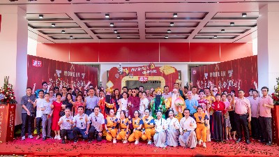 “鶯遷新嘉，友創(chuàng)輝煌”嘉友食品總部落成活動盛大開幕（上）