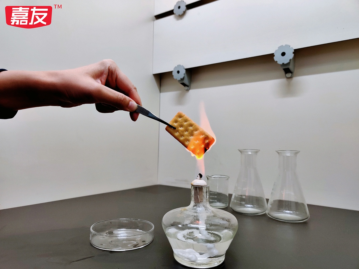 嘉友餅干燃燒圖片